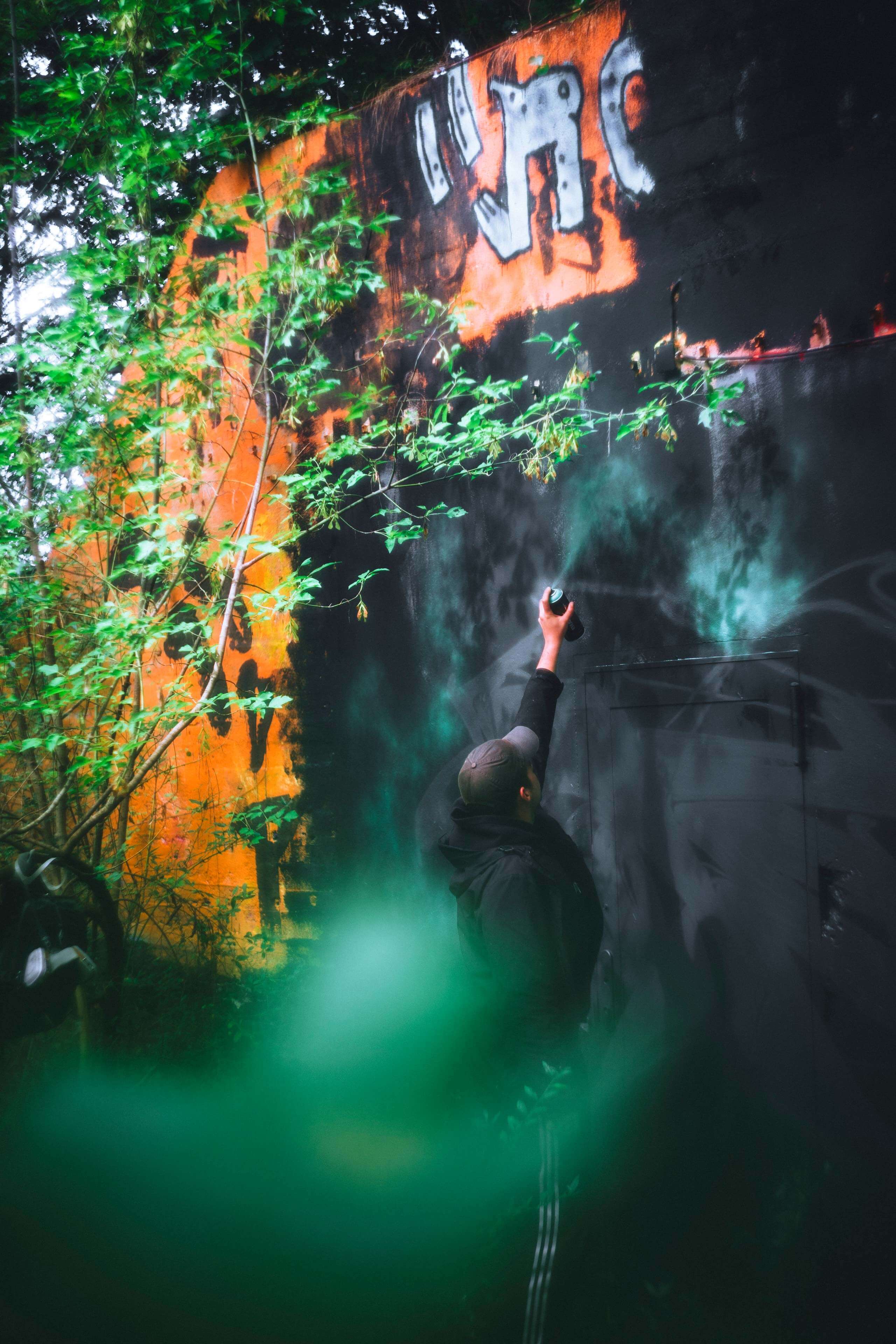 Künstlerportrait Graffiti Leipzig