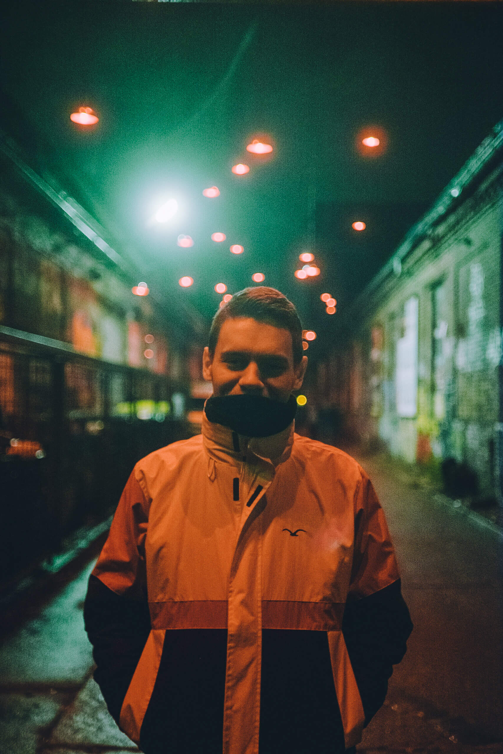 Portraitfotografie Nacht Leipzig